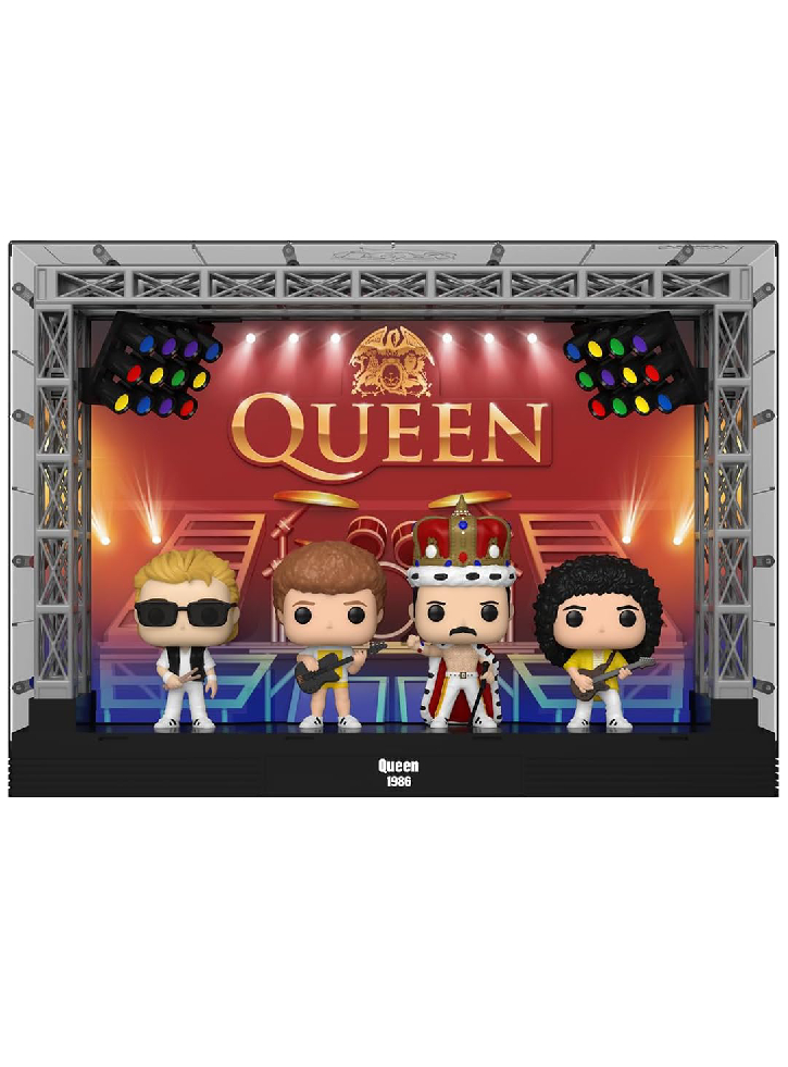 Funko Pop Moment Deluxe Queen Wembley Stadium Roger Taylor/John Deacon/ Freddie Mercury/ Brian May #06