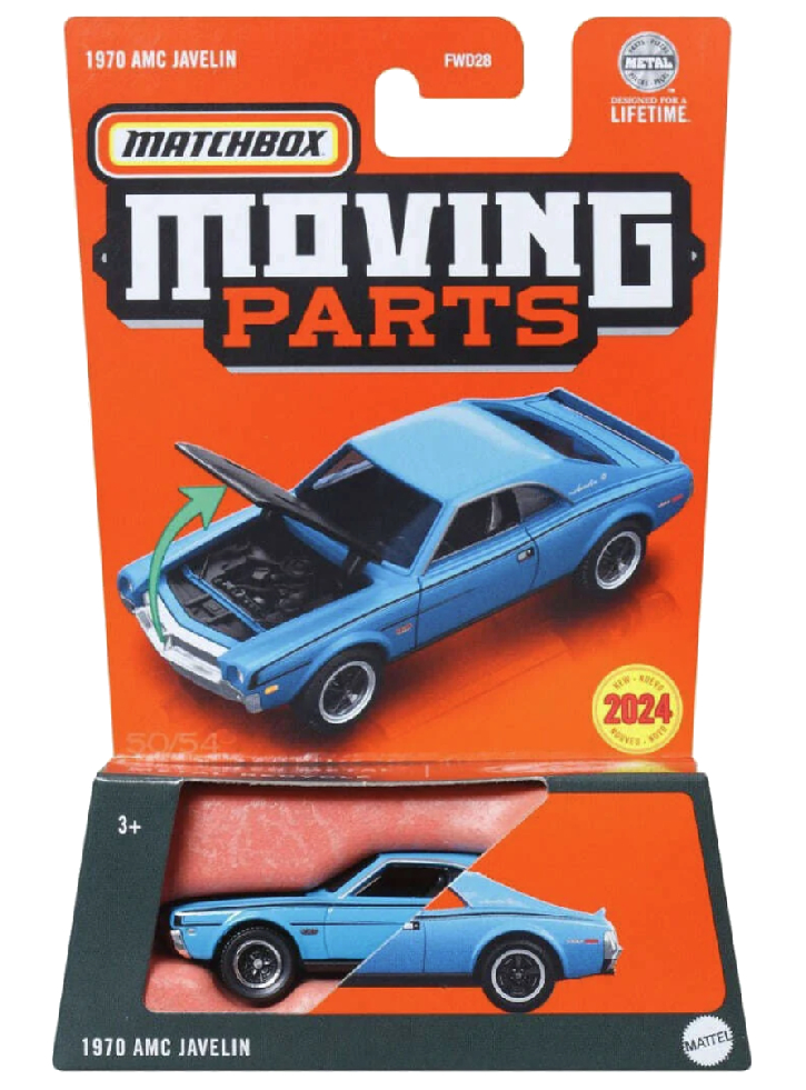 Matchbox Moving Parts 1970 AMC Javelin (HVM76)