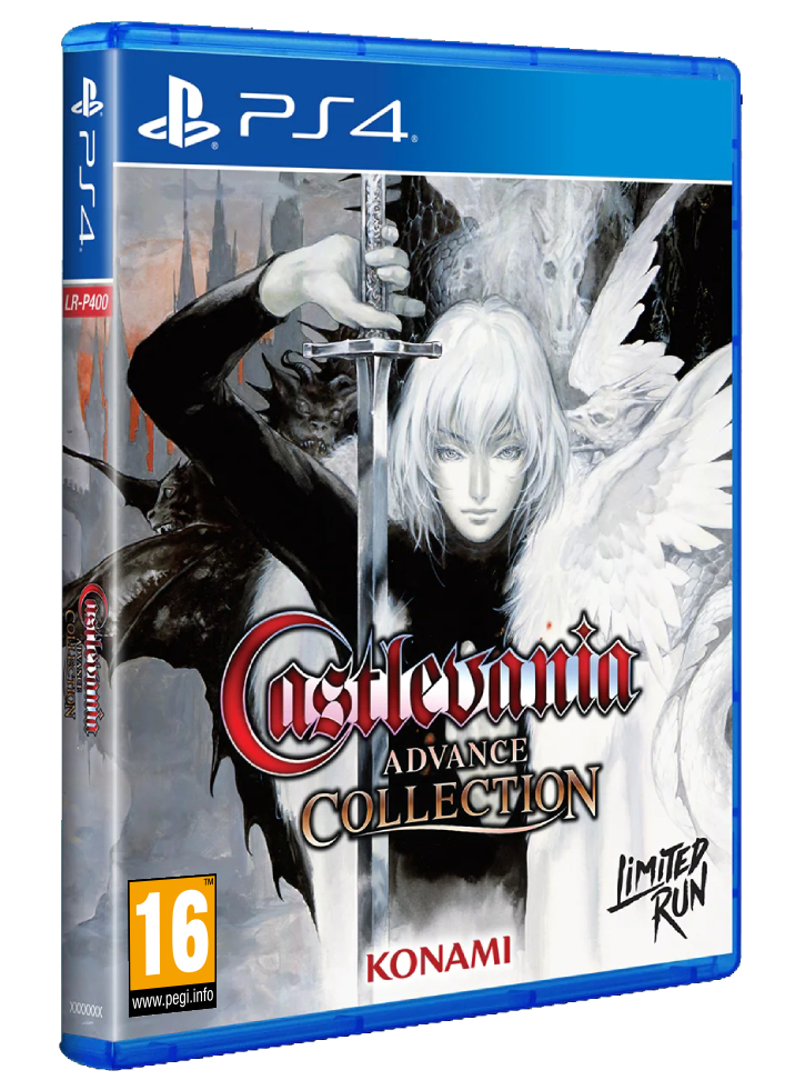 Castlevania Advance Collection Classic Edition Aria of Sorrow Cover - Playstation 4