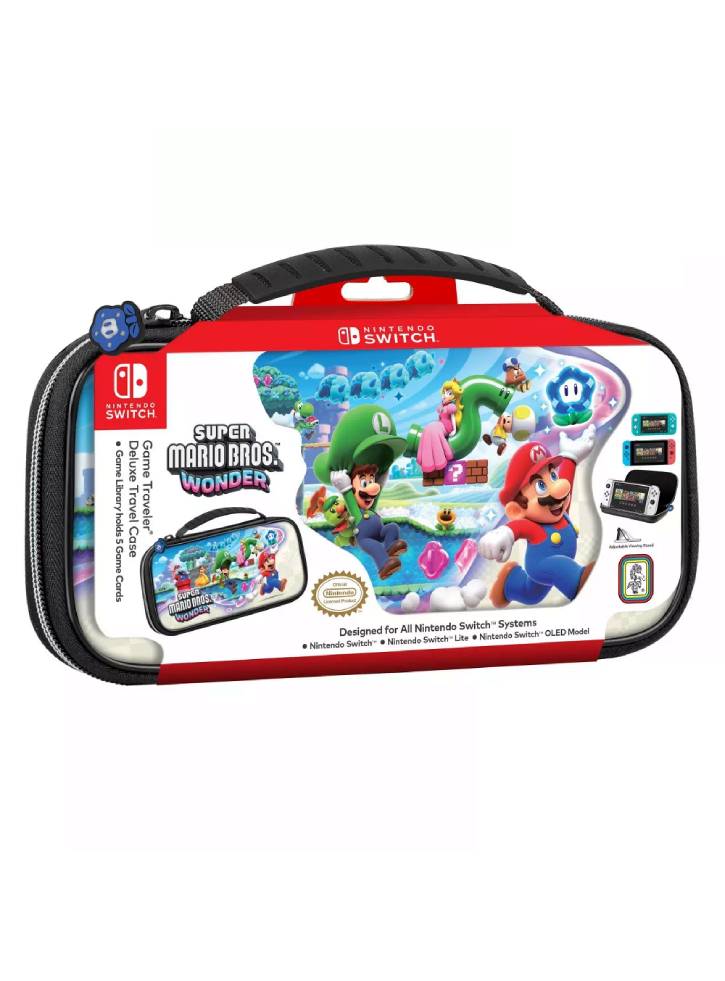 Deluxe Travel Case Super Mario Bros Wonder - Nintendo Switch