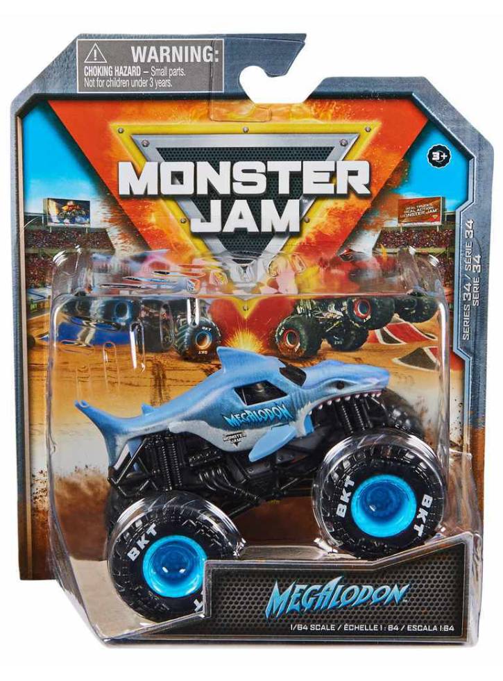 Monster Jam Series 34 Megalodon Vehicle (1:64) (20145418)