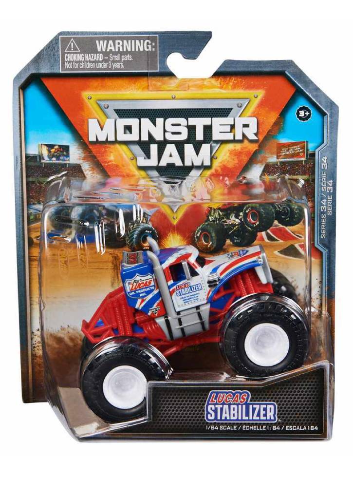 Monster Jam Series 34 Lucas Stabilizer Vehicle (1:64) (20145417)