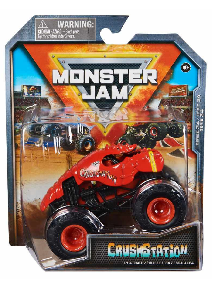 Monster Jam Series 34 Crushstation Vehicle (1:64) (20145416)