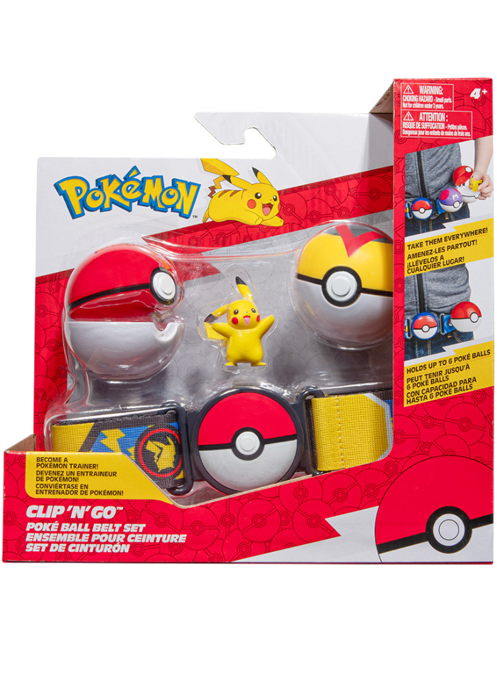 Random Pokemon Clip N Go Belt Set (95283-14)