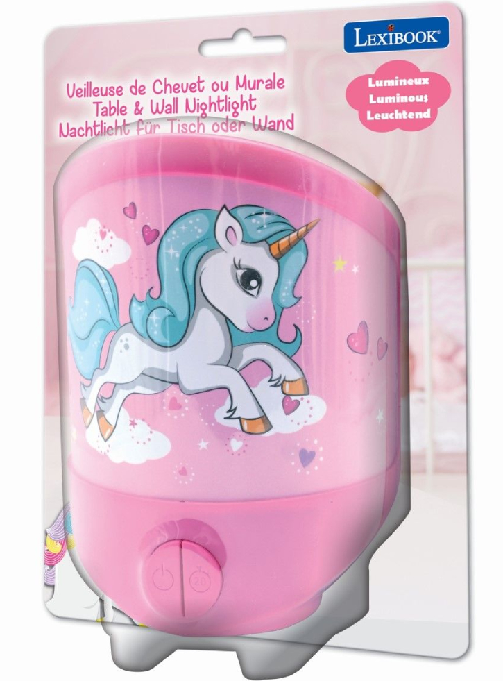 Lexibook Unicorn Wall & Table Nightlight (NLJ20UNI)