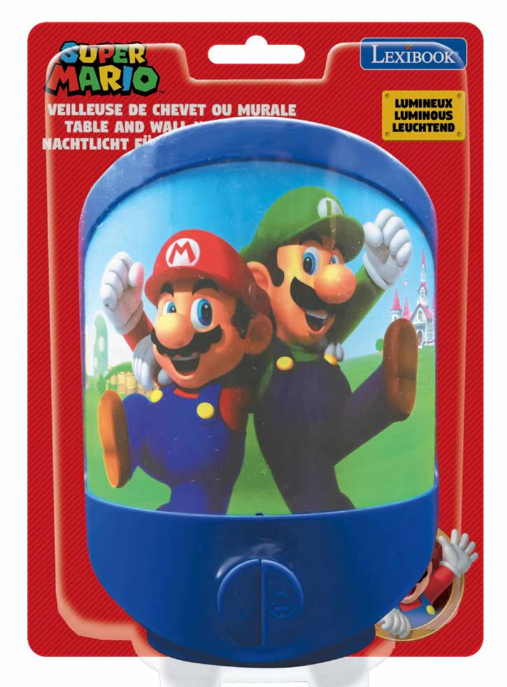 Lexibook Super Mario Wall & Table Nightlight (NLJ20NI)