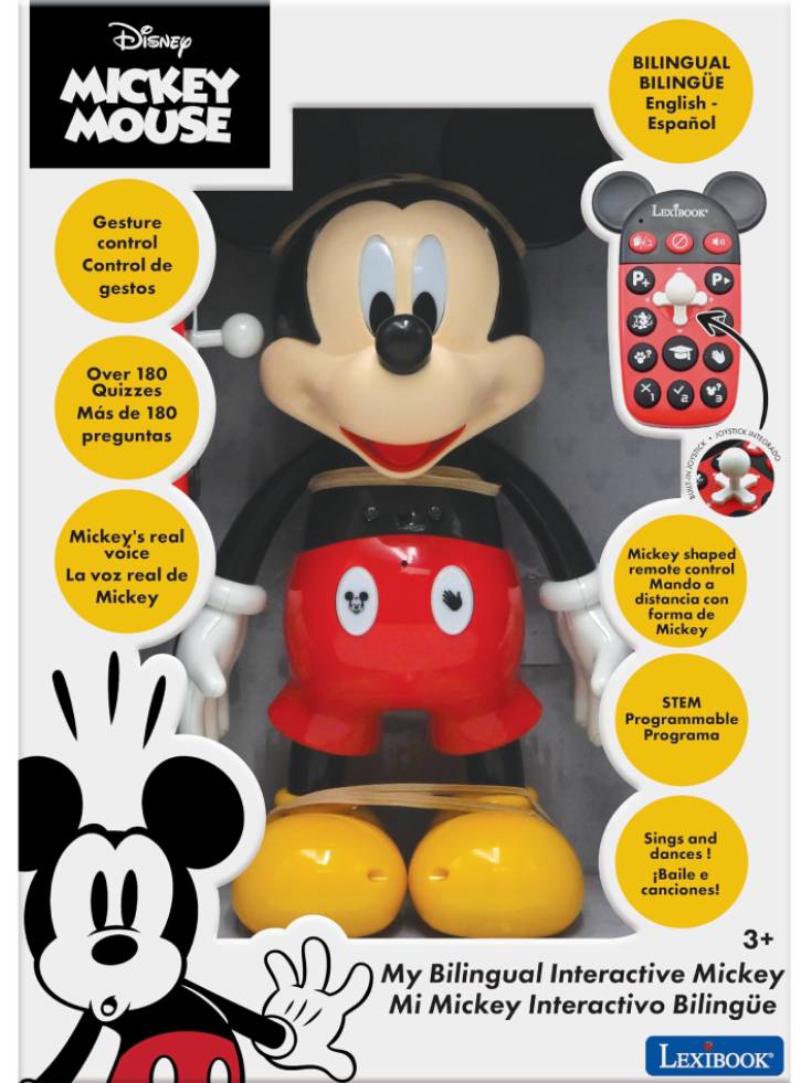Lexibook Interactive and educational Mickey Robot (MCH01i1)