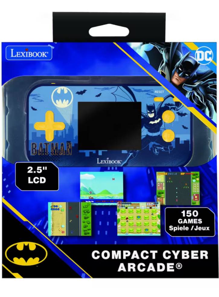 Lexibook Compact Arcade(r) Pocket Batman Gaming Console (JL2367BAT)