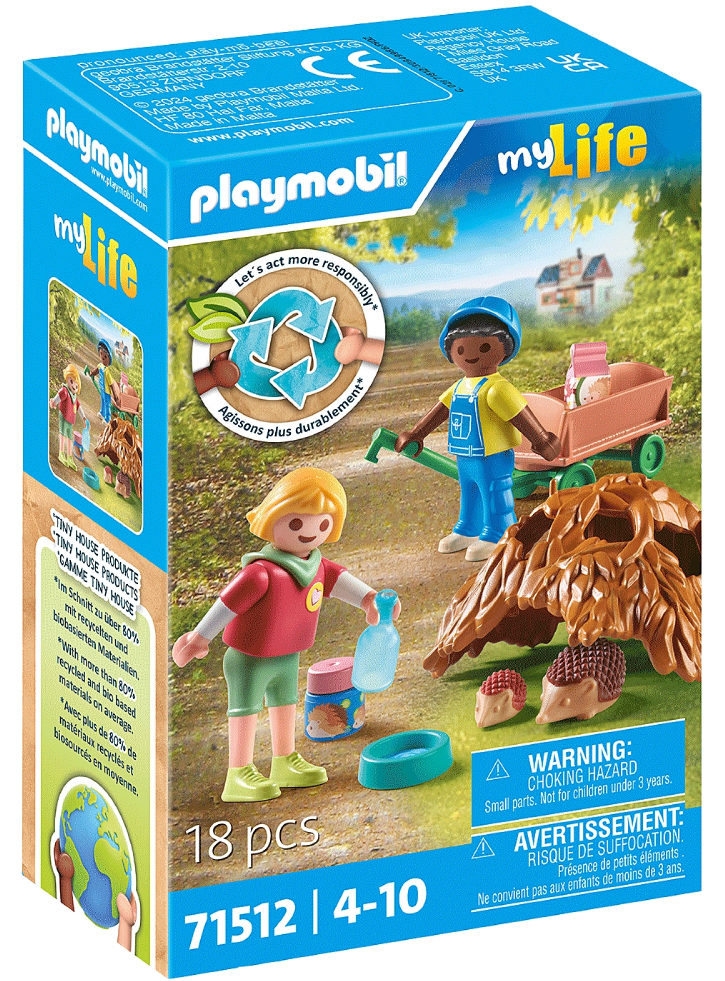 Playmobil Care of the hedgehog family (71512)