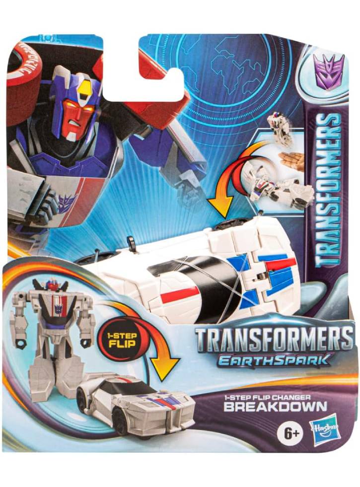 Transformers Earthspark 1-Step Flip Changer Breakdown (F8576)