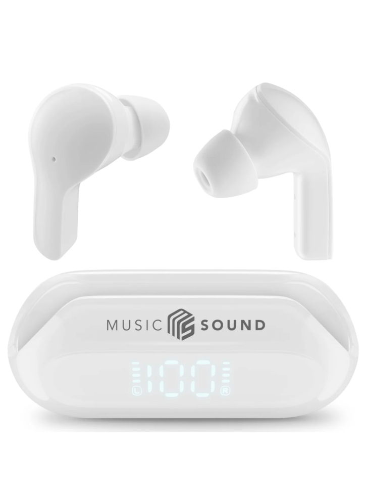 Earpods MS Slide 3EQ LCD TWS BT White