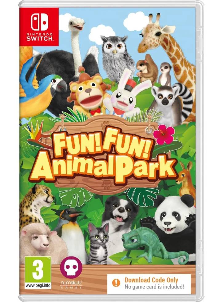 FUN! FUN! Animal Park (Code in Box) - Nintendo Switch