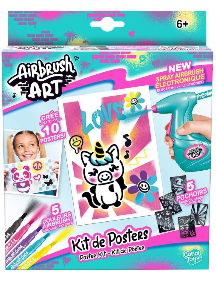 Airbrush Art Mini Poster Kit (11015)