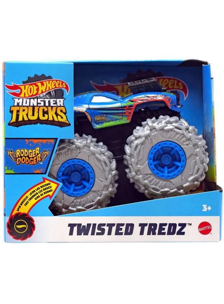 Hot Wheels Monster 1:43 Trucks Twisted Tredz Rodger Dodger (GVK40)