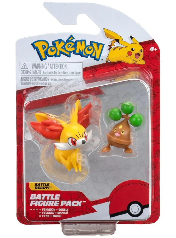 Pokemon Battle Fennekin & Bonsly (PKW3012)