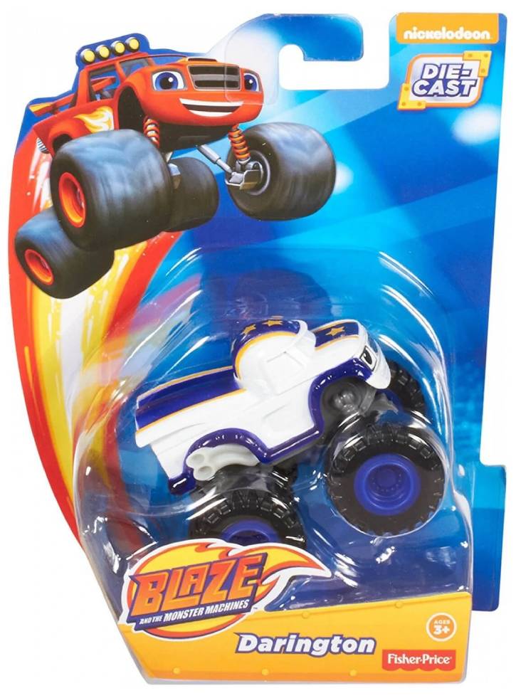 Fisher Price Nickelodeon Blaze And The Monster Machines Darrington Die Cast Vehcile (CGH55)