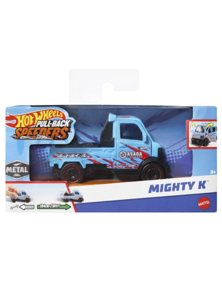 Hot Wheels Pull-Back Speeders Mighty K (1:43) (HPR77)