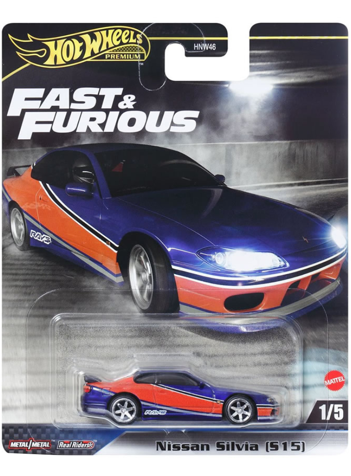 Hot Wheels Premium Fast Furious Nissan Silva S15 (HYP73)