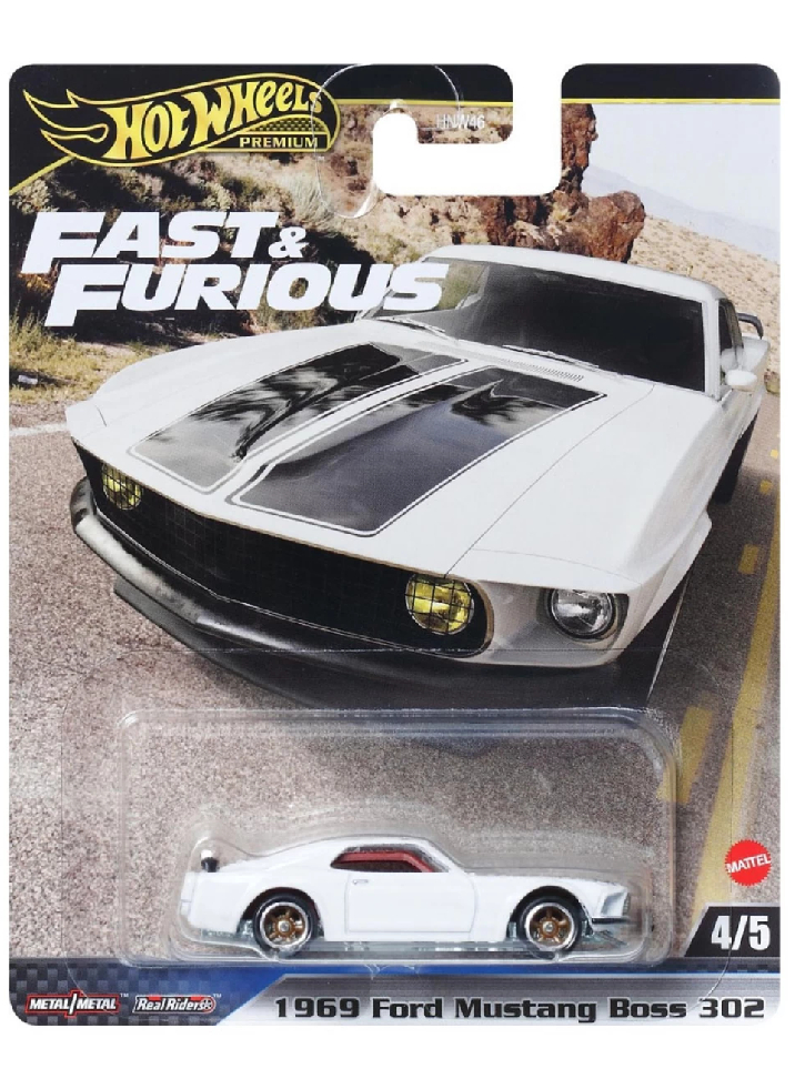 Hot Wheels Premium Fast Furious 1969 Ford Mustang Boss 302 (HYP71)