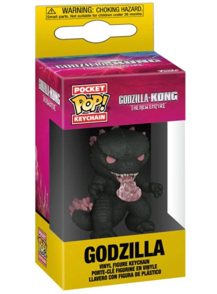 Funko Pocket Pop Godzilla vs Kong 2 Godzilla Keychain