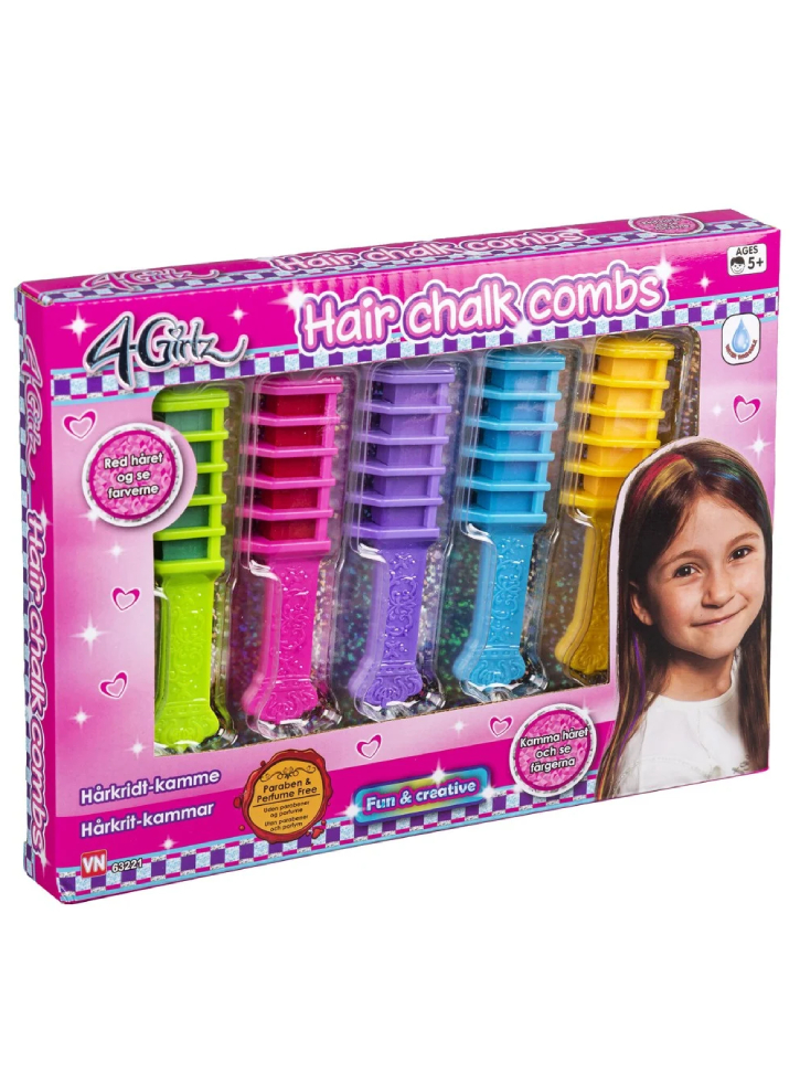 4-Girlz Hair Chalk (5 pcs) (63221)