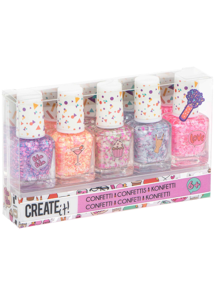 CREATE IT! Nailpolish Confetti 5 Pack (84147)