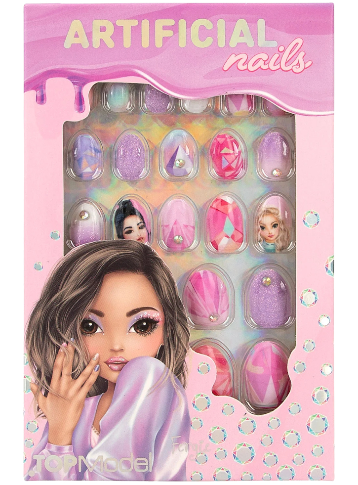 TOPModel Artificial Nails Pointed BEAUTY and ME (0412686)