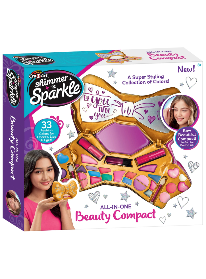 Shimmer n Sparkle Bow Beautiful Compact (65574)