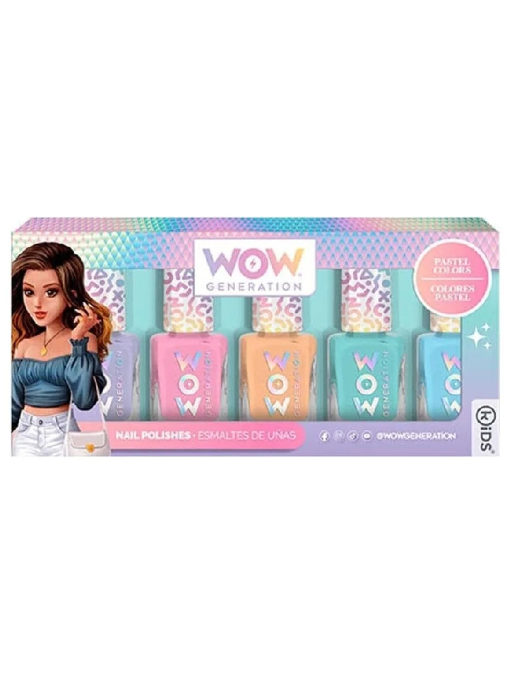 WOW Generation Nail Polish Pack Of 5 Bottles