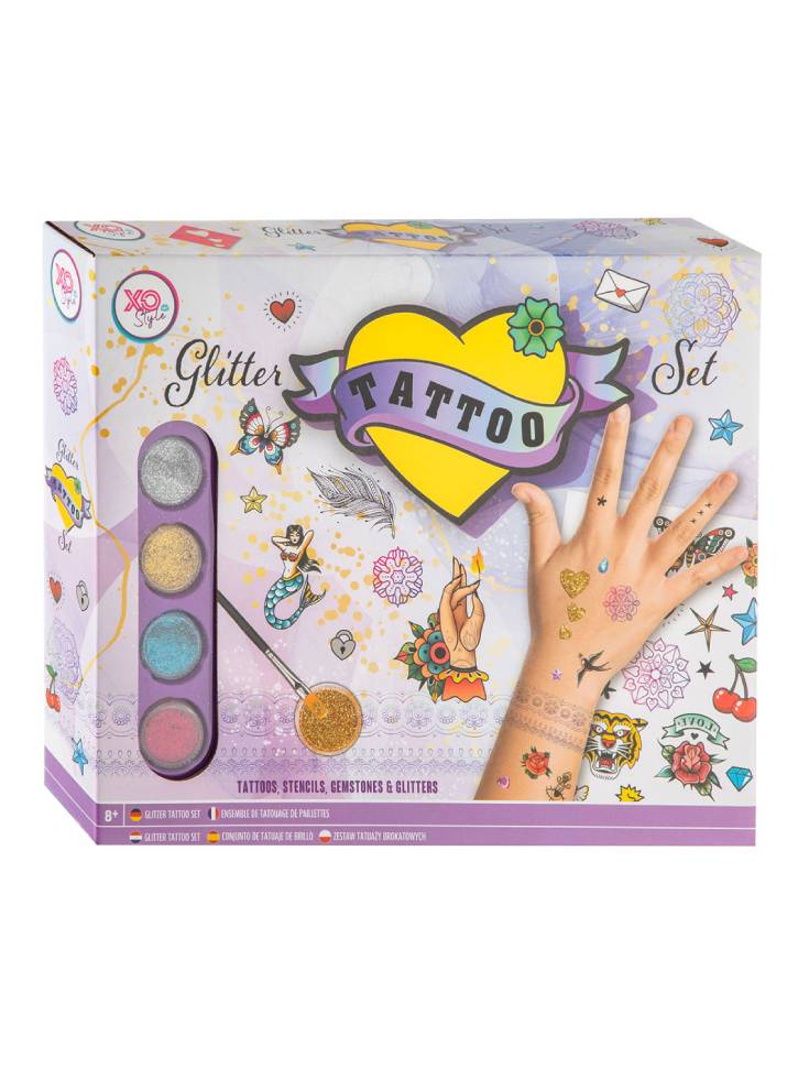 XO Style Glitter Tattoo Set (230010)