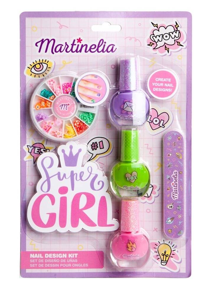 Martinelia Super Girl Nail Design Kit (AQ-12230)
