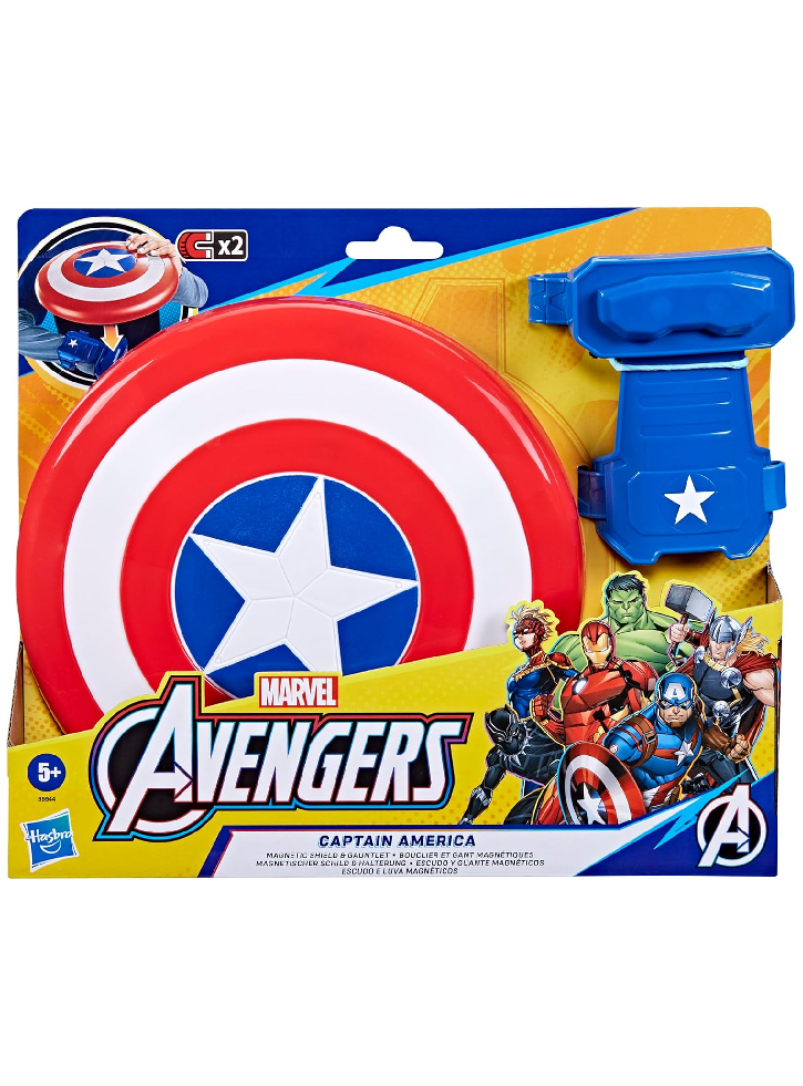 Avengers Captain America Magnetic Shield and Gaunlet (B9944)