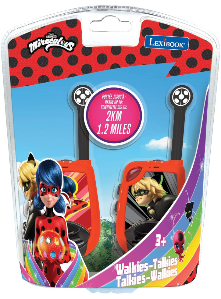Lexibook Miraculous Digital Walkie-talkies (4km) (TW25MI)