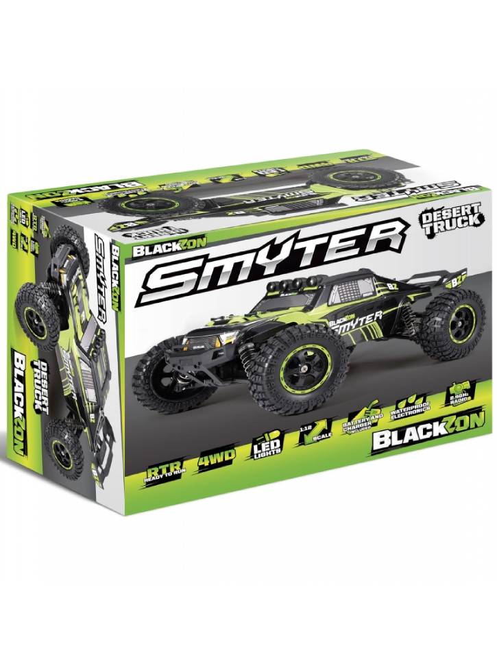 BLACKZON Smyter DT 1/12 4WD Electric Desert Truck Green (540112)