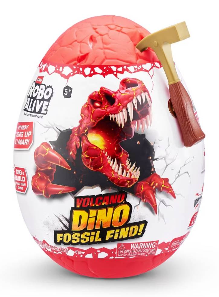 Robo Alive Dino Fossil Find S2 Vulkan Surprise Egg (71116)