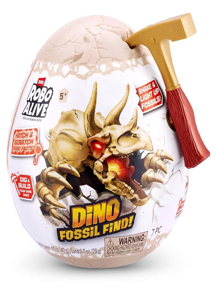Robo Alive Dino Fossil Find Mini Surprise Egg (71115UQ1)