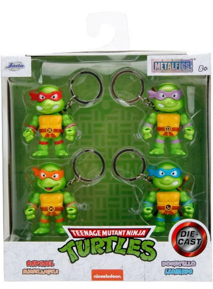 Jada Turtles 4-Pack 6.25cm