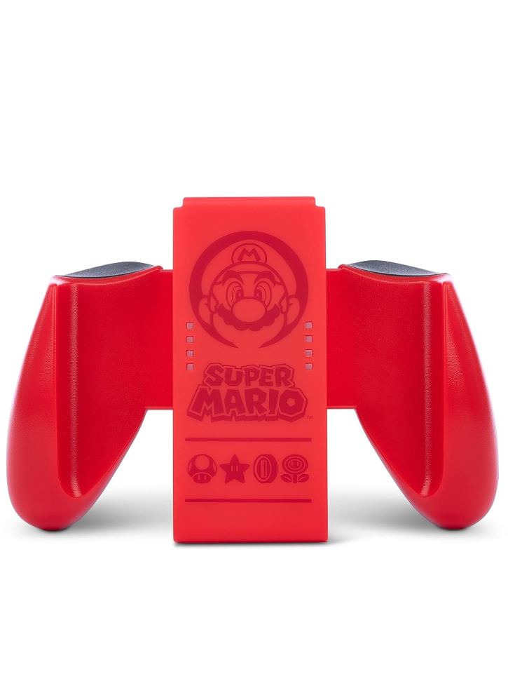 PowerA JOY-CON Comfort Grip Super Mario Red - Nintendo Switch