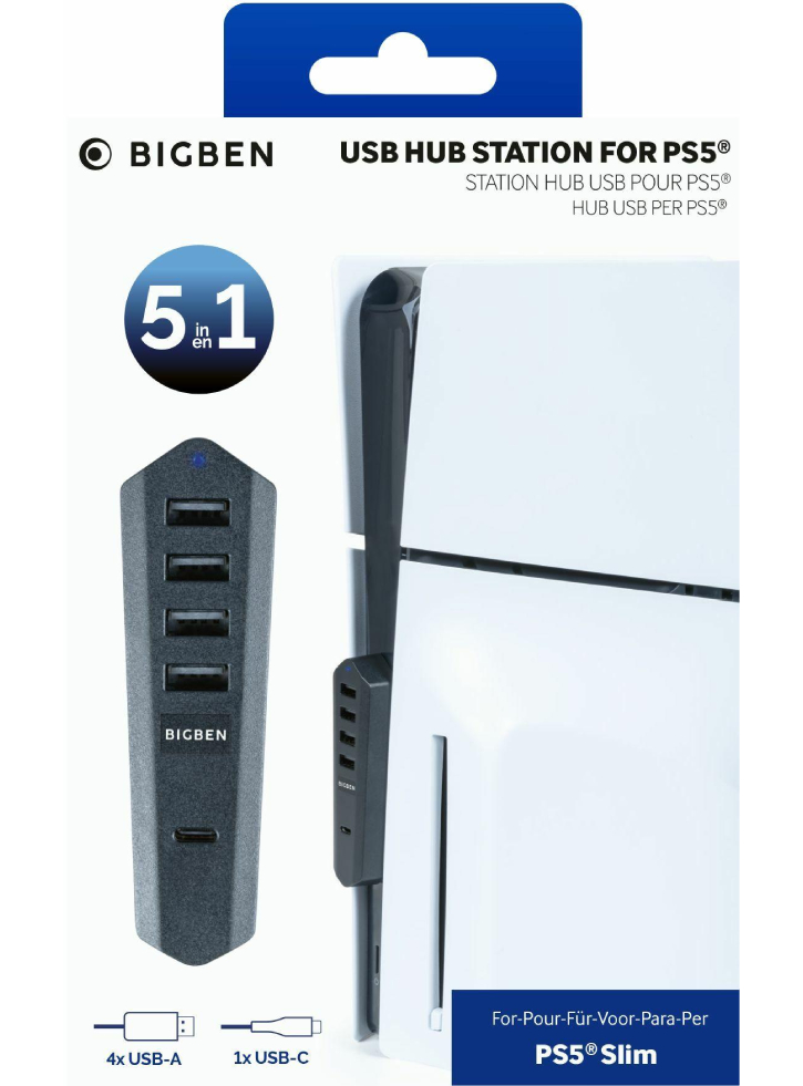Nacon Slim Usb Hub - Playstation 5
