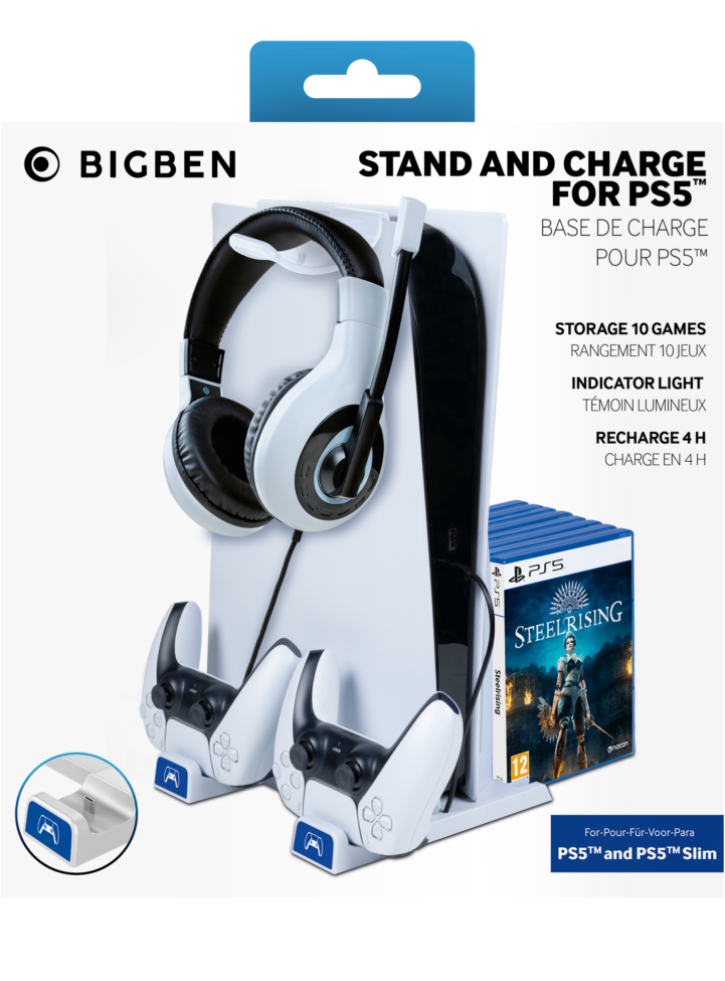 Charging Station Slim White - Playstation 5