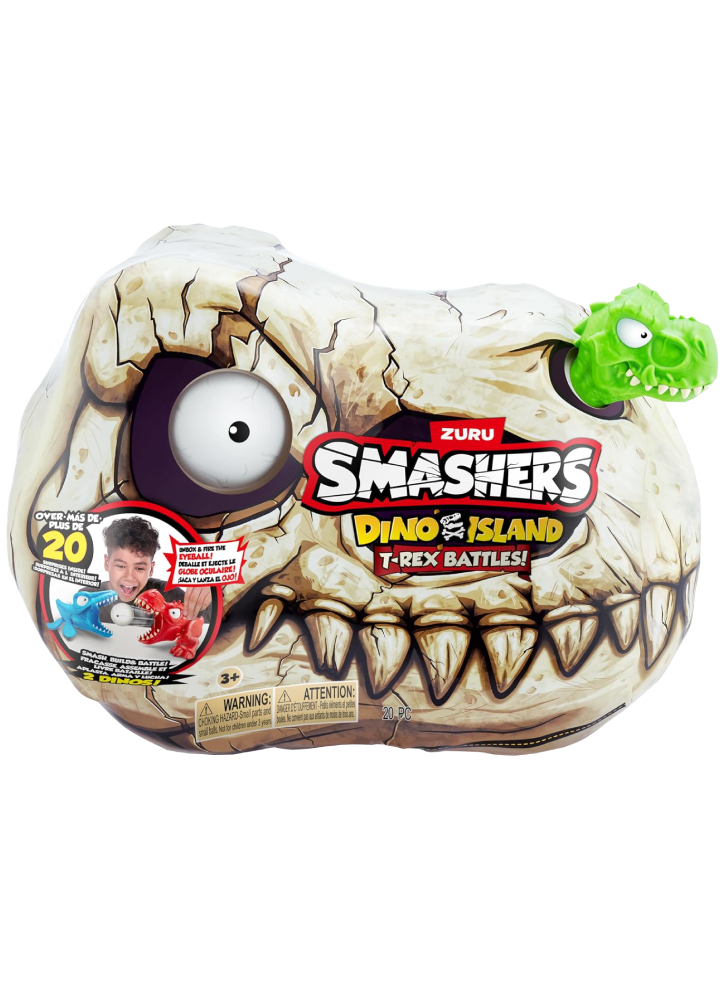 Smashers Dino Island-Series 1 Mini T-Rex Battle Playset (74114)