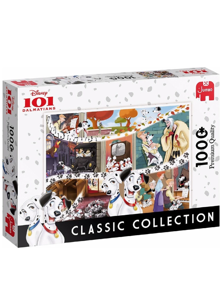 Puzzle Jumbo Disney Classic Collection 101 Dalmatians (1000pcs) (JUM9487)