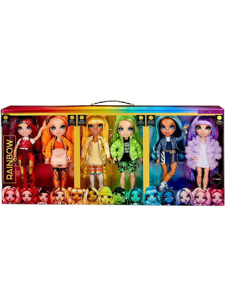 MGA Rainbow High Fashion Pack 6 Doll MEGA Display Stand (503477-EUCSTAND)