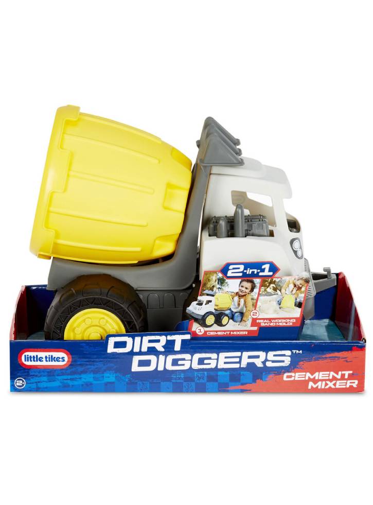 Little Tikes My First Cars Dirt Diggerstm 2in1 Cement Mixer (650574PEUC)