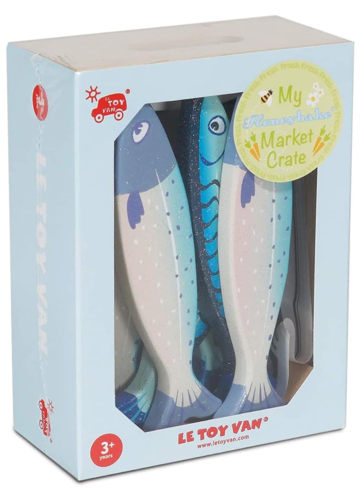 Le Toy Van Honeybee Fresh Fish Crate Set (LTV184)
