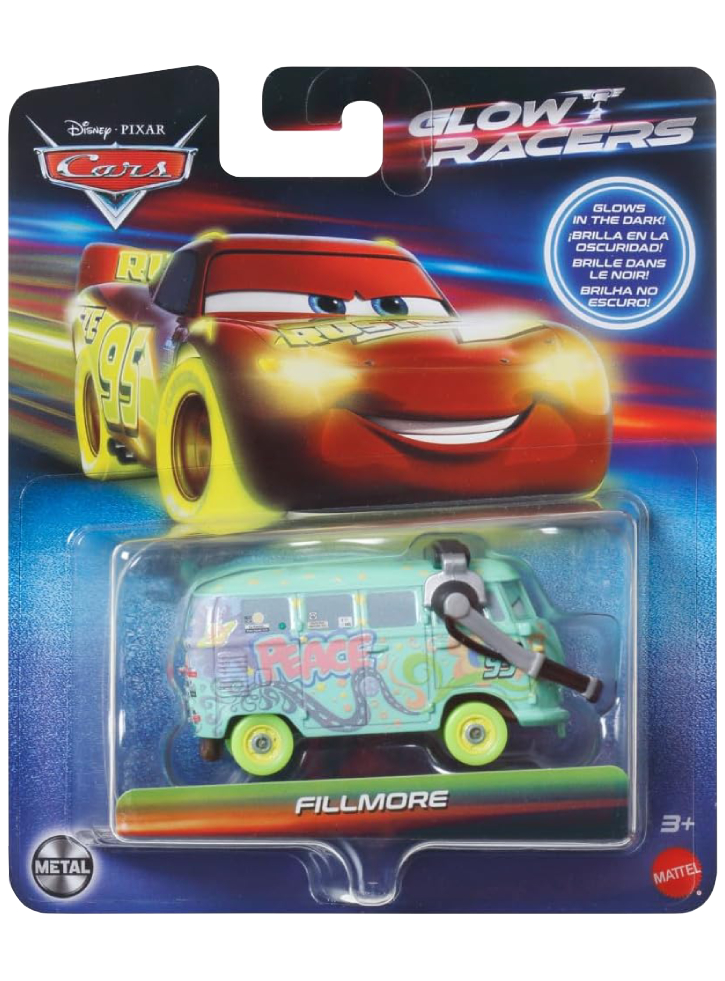 Disney Cars Glow Racers Fillmore Vehicle (HPG80)