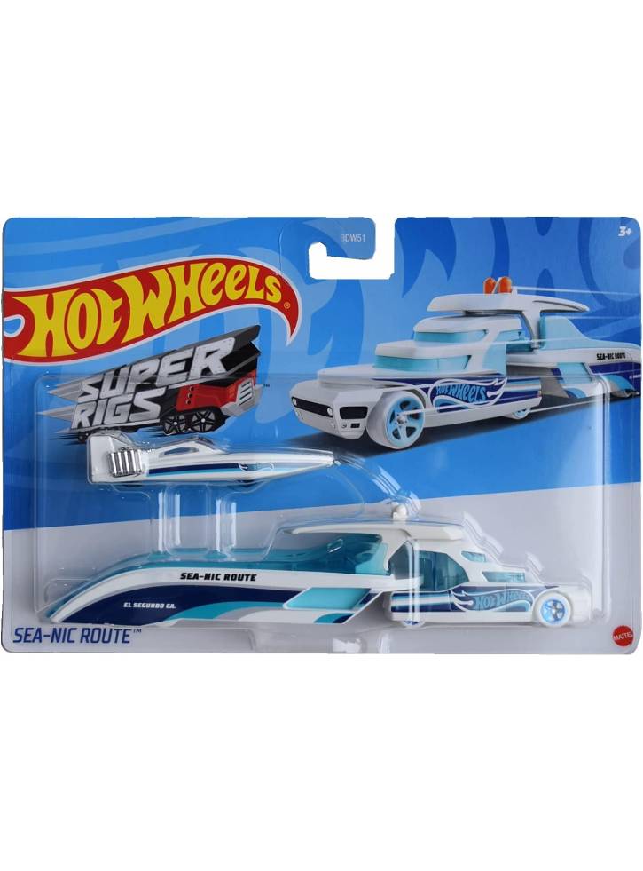 Mattel Hot Wheels Super Rigs Sea-Nic Route (HDT06)