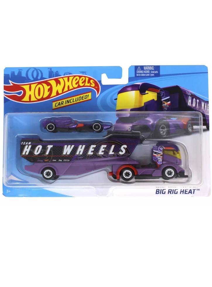 Mattel Hot Wheels Super Rigs Big Rig Heat (HYV57)