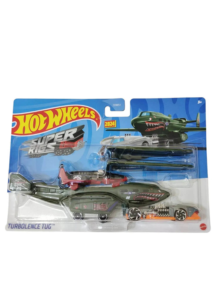 Mattel Hot Wheels Super Rigs 2024 Turbolence Tug (HVD95)
