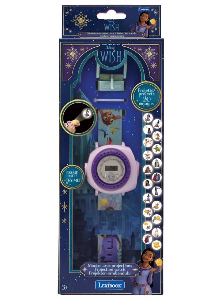 Lexibook Disney Wish Digital Projection Watch (DMW050WI)